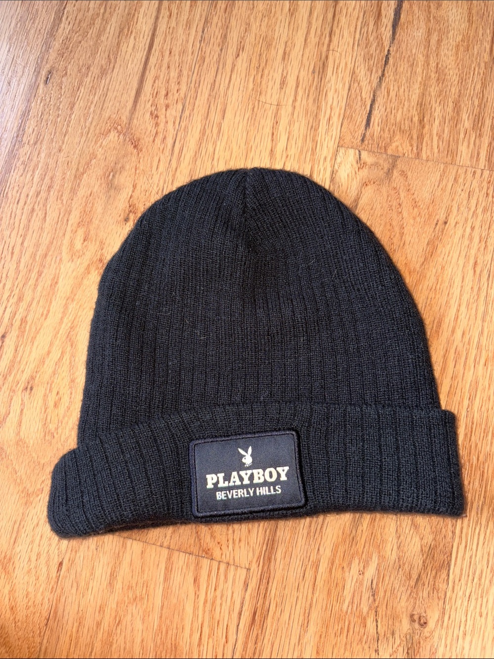 Playboy Black Beanie